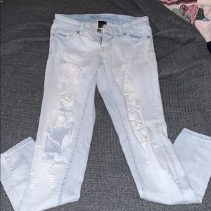 Distressed Jeans